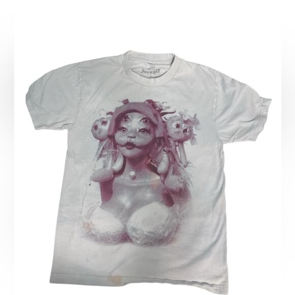 White Graphic Short Sleeve Tee - Picture 1 of 2